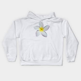 Plumeria Blossom Kids Hoodie